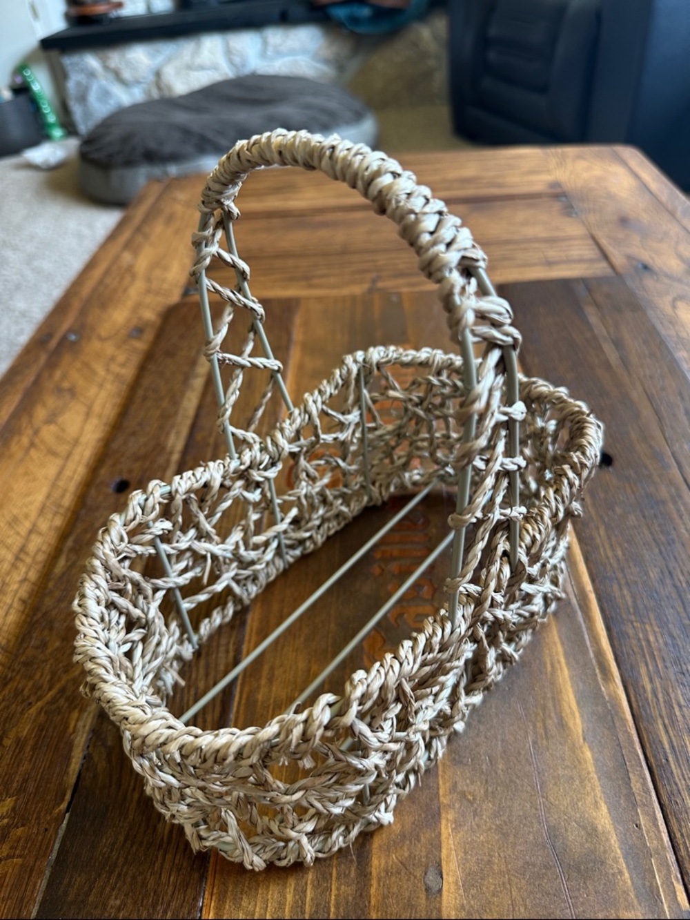 Handwoven Seagrass Basket